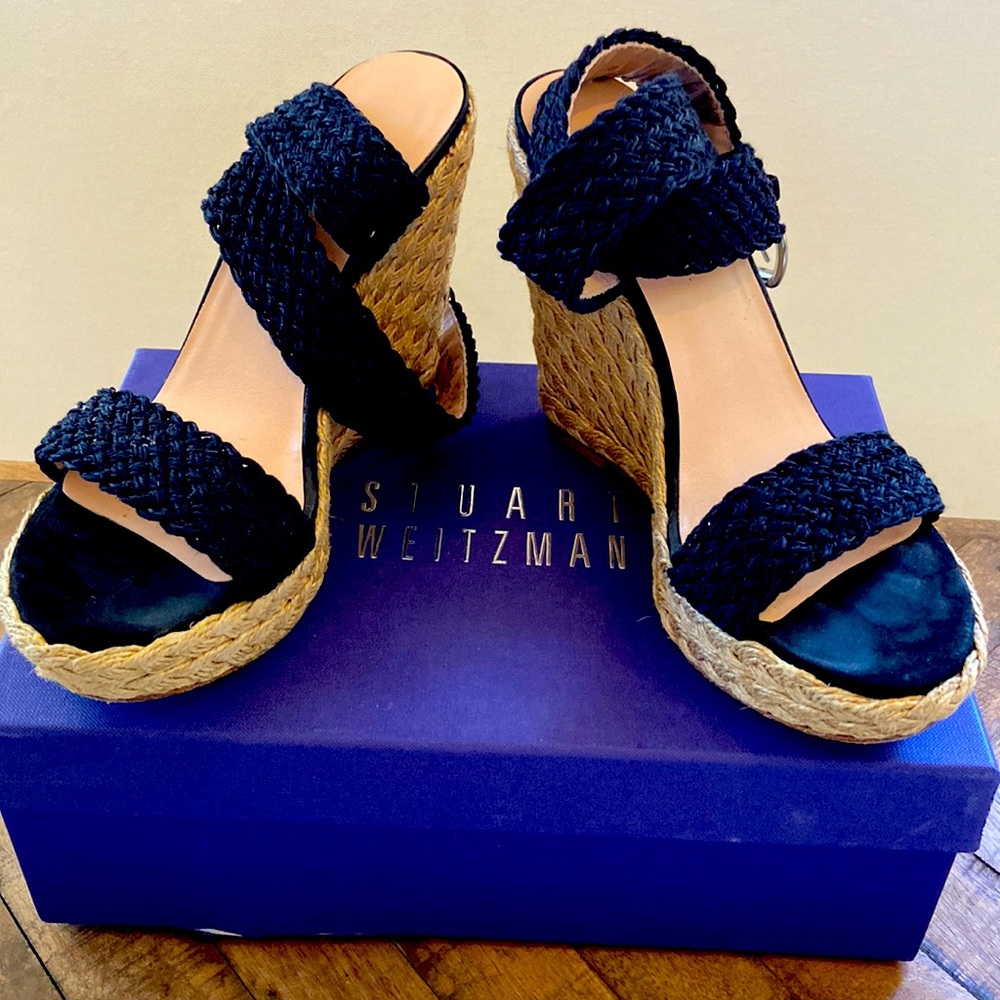 Stuart Weitzman Alex Wedge Sandal
